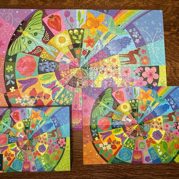 Elena Essex Spring Wheel 1000 Piece Puzzle Complete - Picture 2 of 7